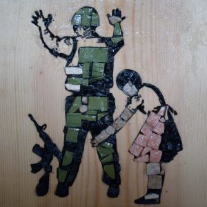 Banksy Mosaic