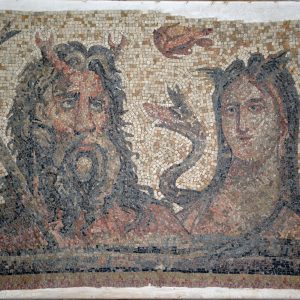 god of the sea mosaic