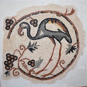 Flamingo mosaic