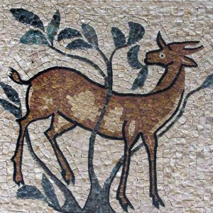 Gazelle mosaic