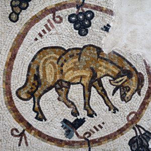 Ram of Shellal mosaic
