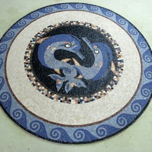 The dolphin table